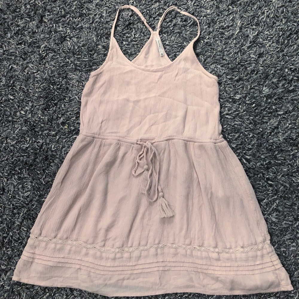 โฅ๏ธARITZIA TALULA CREPE SUNDRESS ROSE PETAL PINK